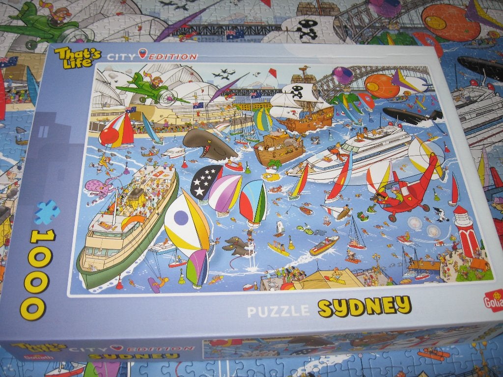 That,s Life  1000 stukjes Sydney, Ophalen of Verzenden, 500 t/m 1500 stukjes, Gebruikt, Legpuzzel