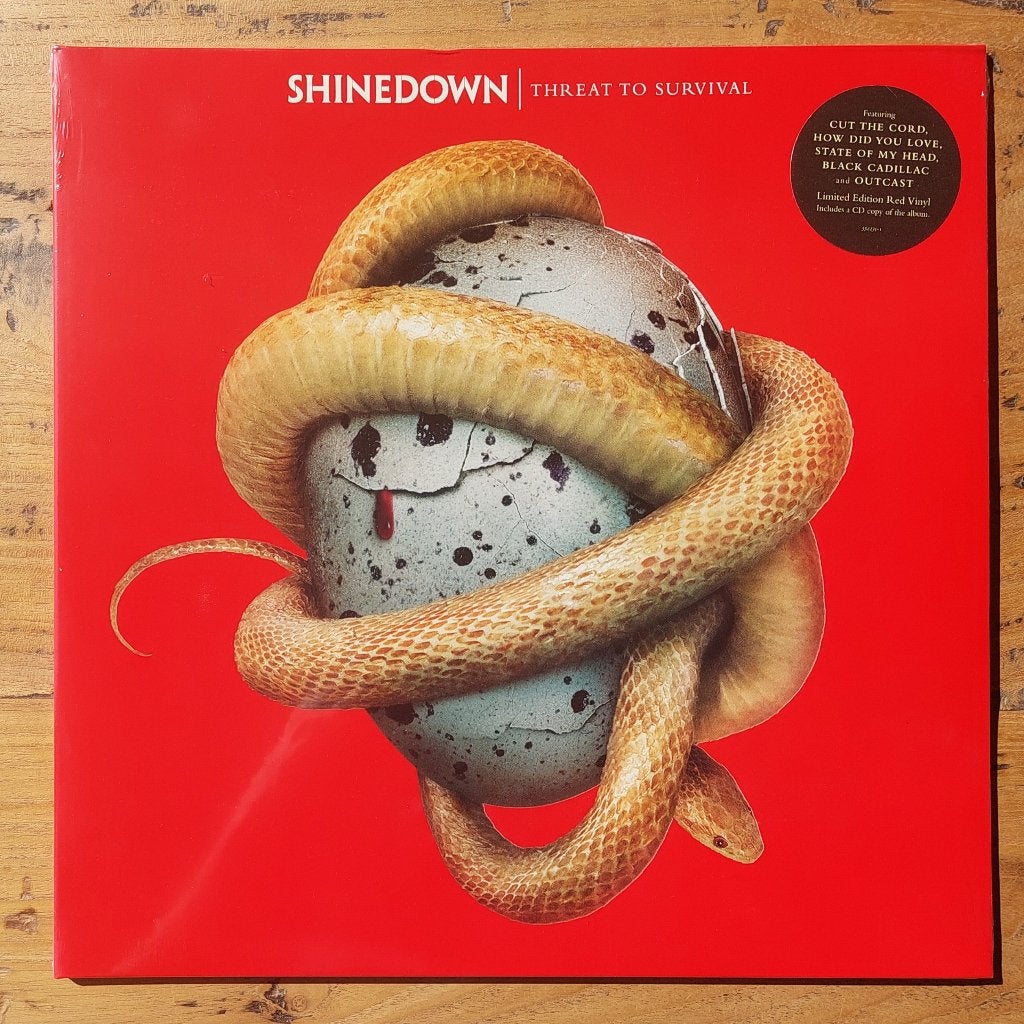 [Vinyl] Shinedown - Threat To Survival (limited edition), LP, Progressive Rock, Geseald, Ophalen of Verzenden