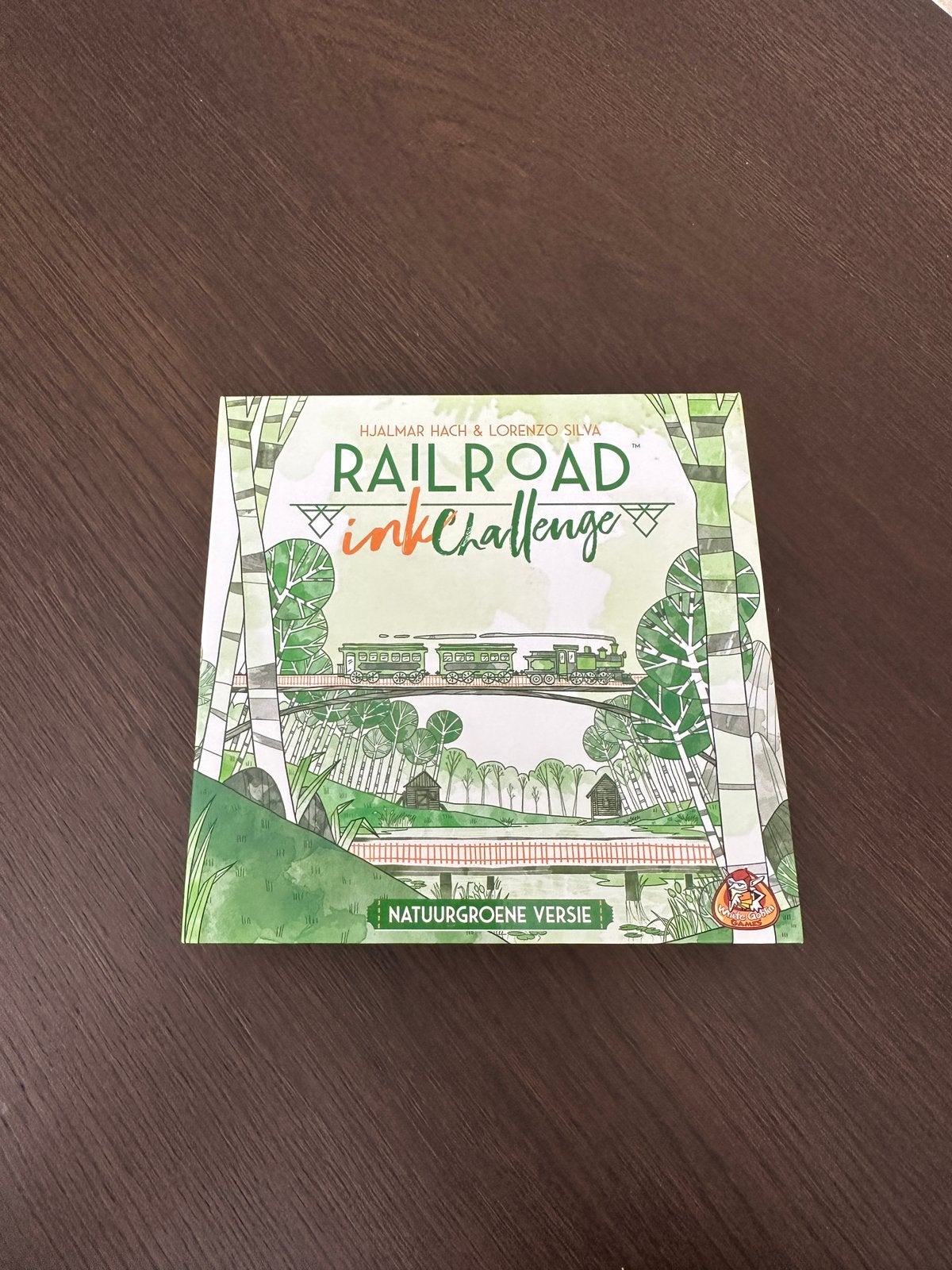 Railroad ink bordspel, Hobby en Vrije tijd, Gezelschapsspellen | Bordspellen, Ophalen of Verzenden, Zo goed als nieuw