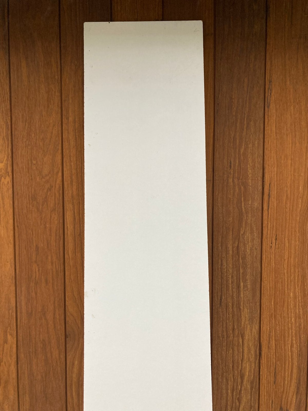 Witte MDF-plaat 244x38 cm, 10 mm dik, Ophalen, Minder dan 25 mm, Zo goed als nieuw, 200 tot 250 cm