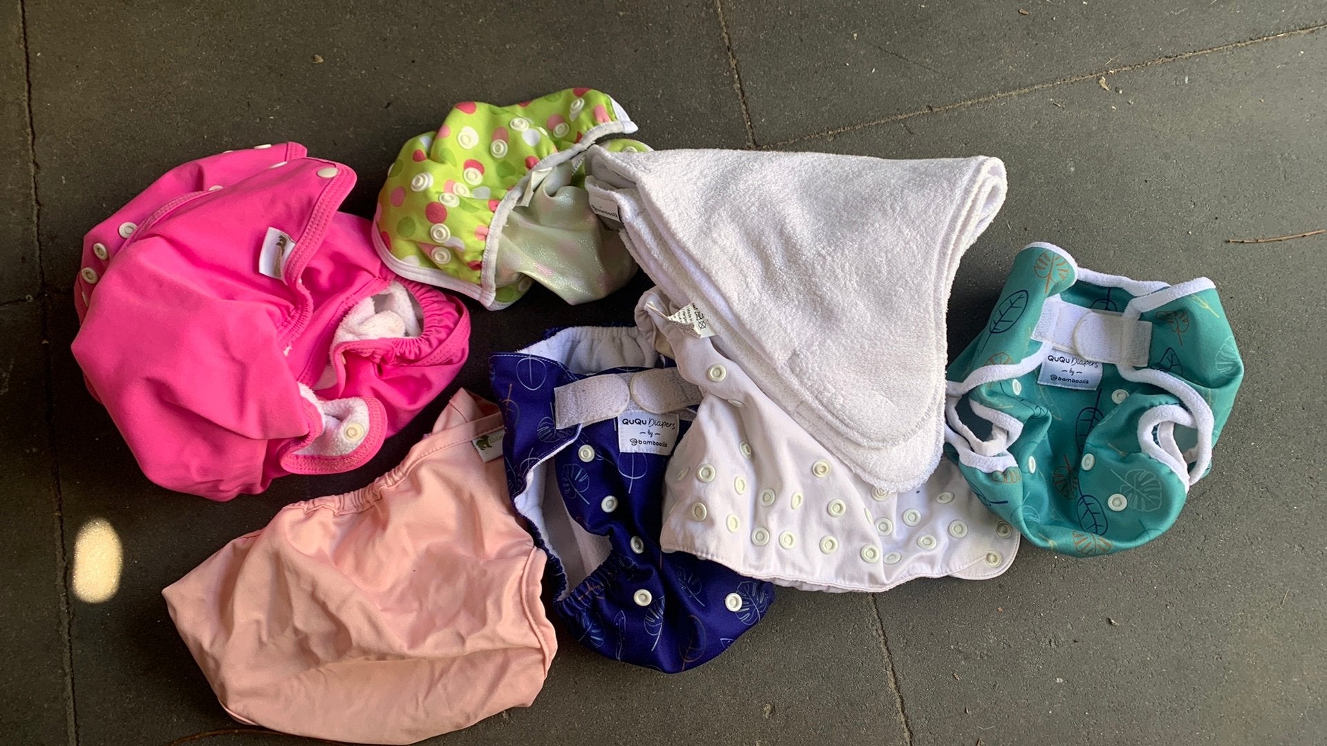 Gratis wasbare luiers en toebehoren, Ophalen of Verzenden, Gebruikt