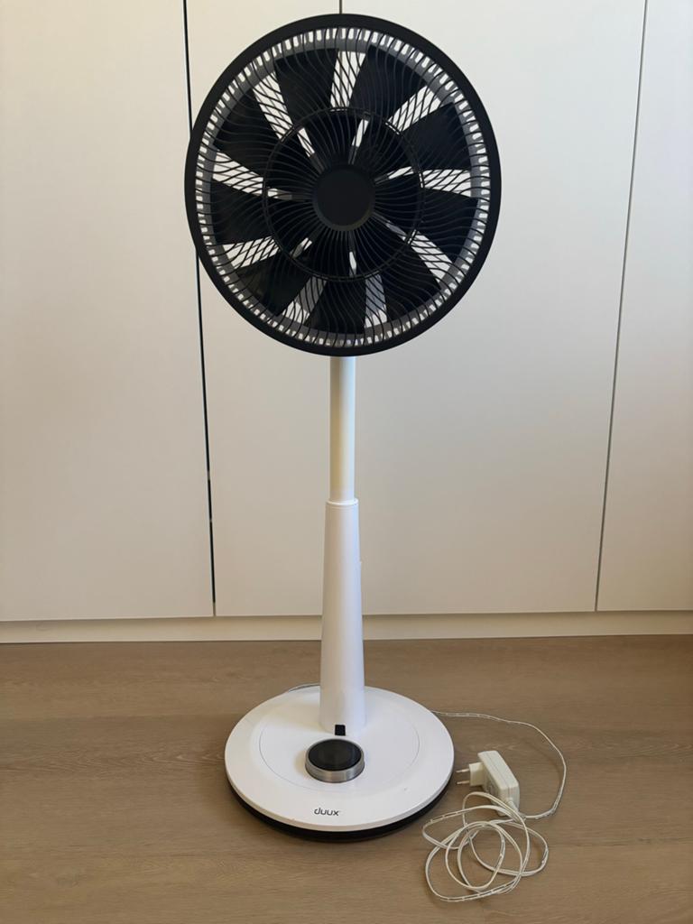 Duux Whisper Flex Smart Ventilator, Ophalen, Ventilator met afstandsbediening, Zo goed als nieuw, Statiefventilator