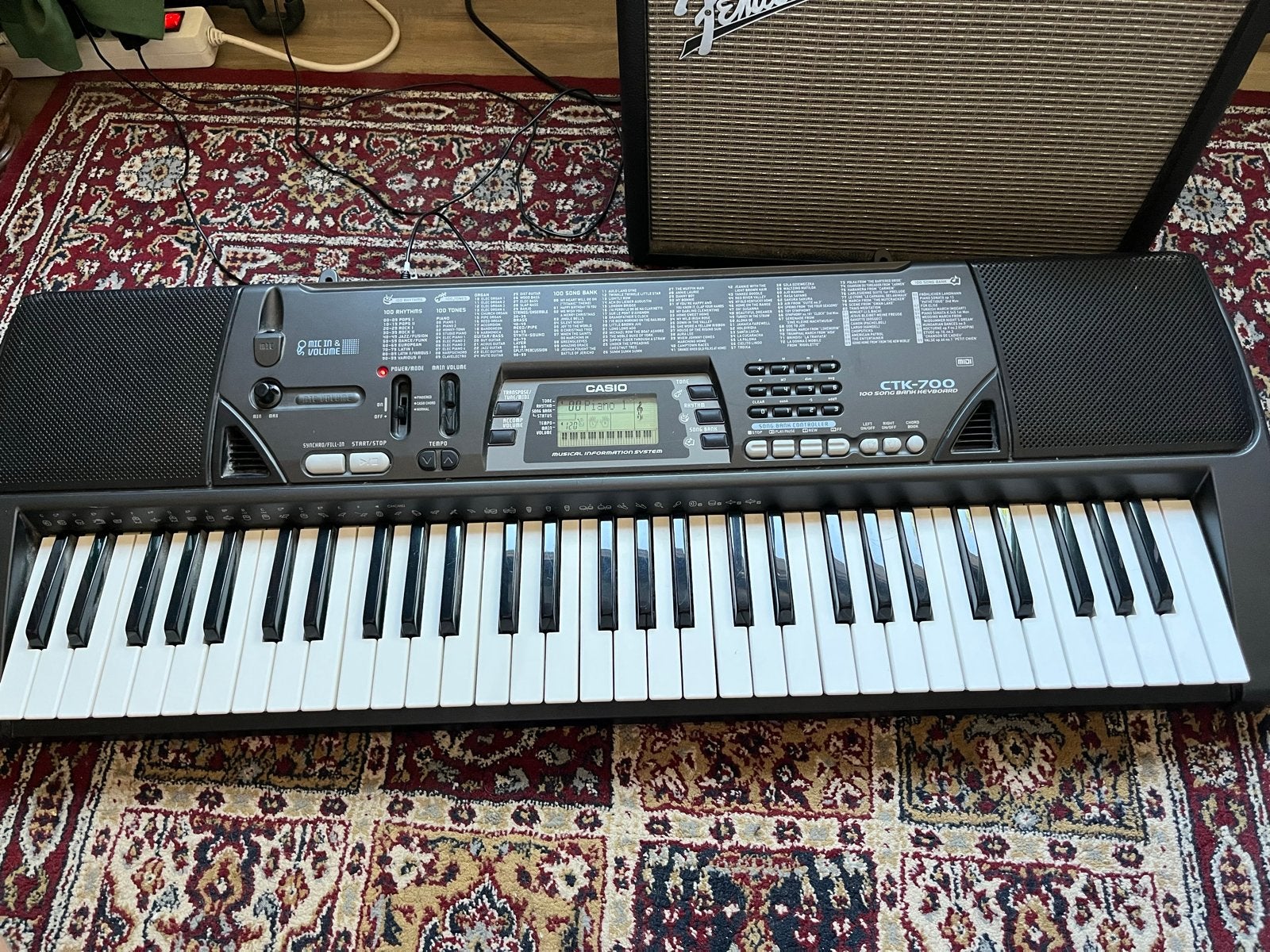 Casio CTK-700 keyboard, Muziek en Instrumenten, Ophalen, Gebruikt, 61 toetsen, Casio