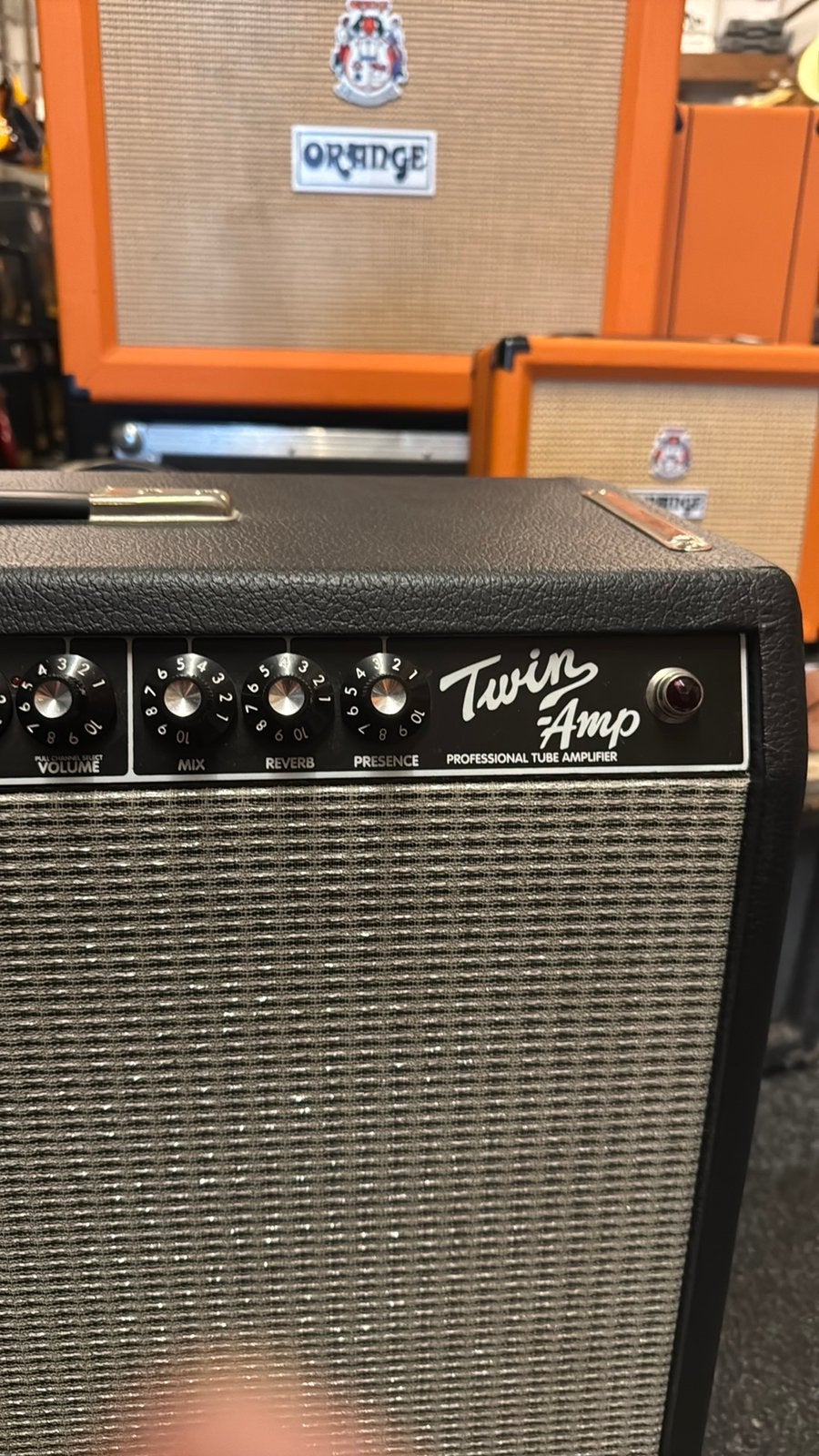 Fender Twin amp, Ophalen of Verzenden, Zo goed als nieuw, 50 tot 100 watt
