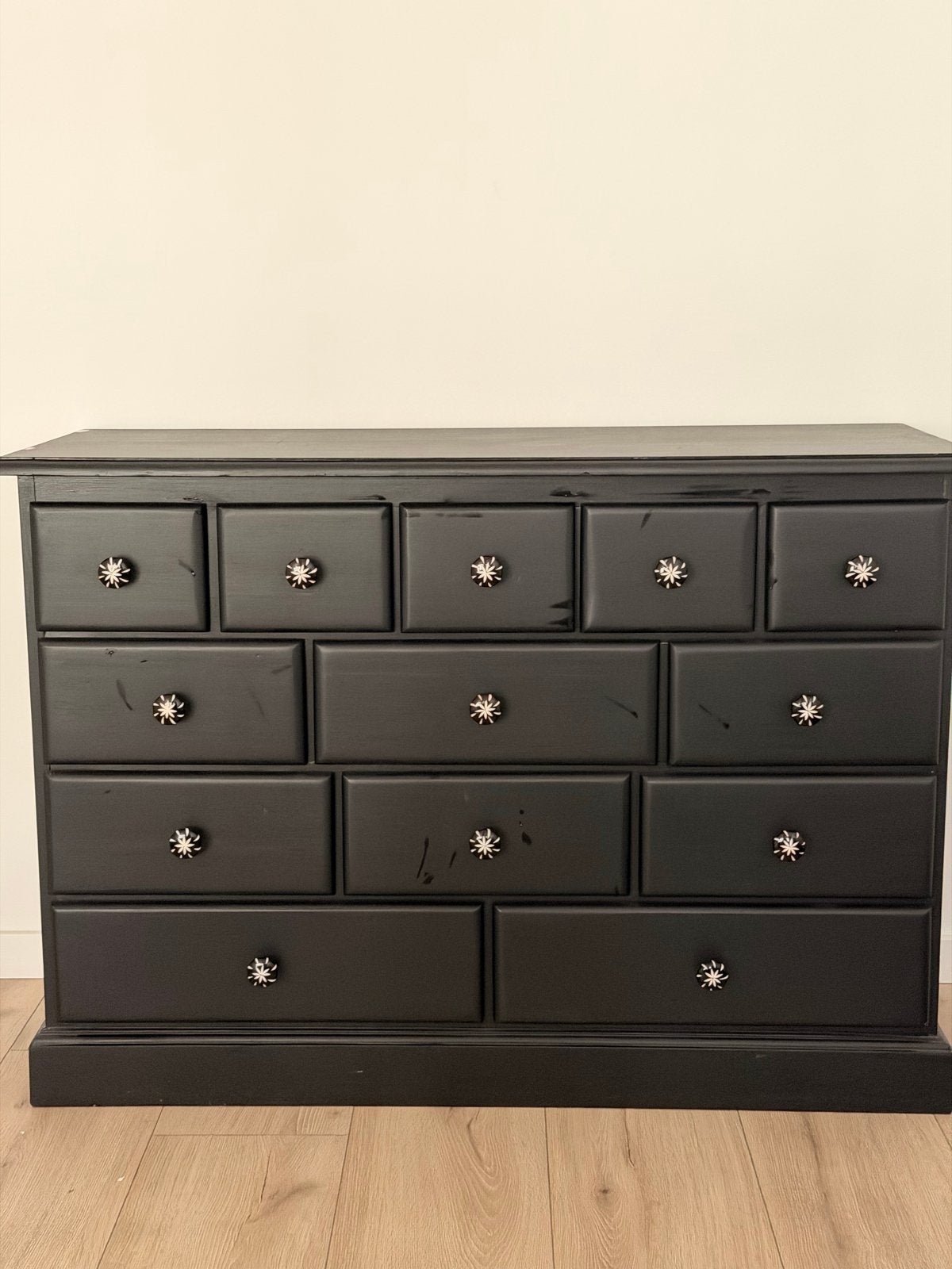 Antieke commode 120x45x85 met 12 lades, Antiek en Kunst, Antiek | Meubels | Kasten, Ophalen