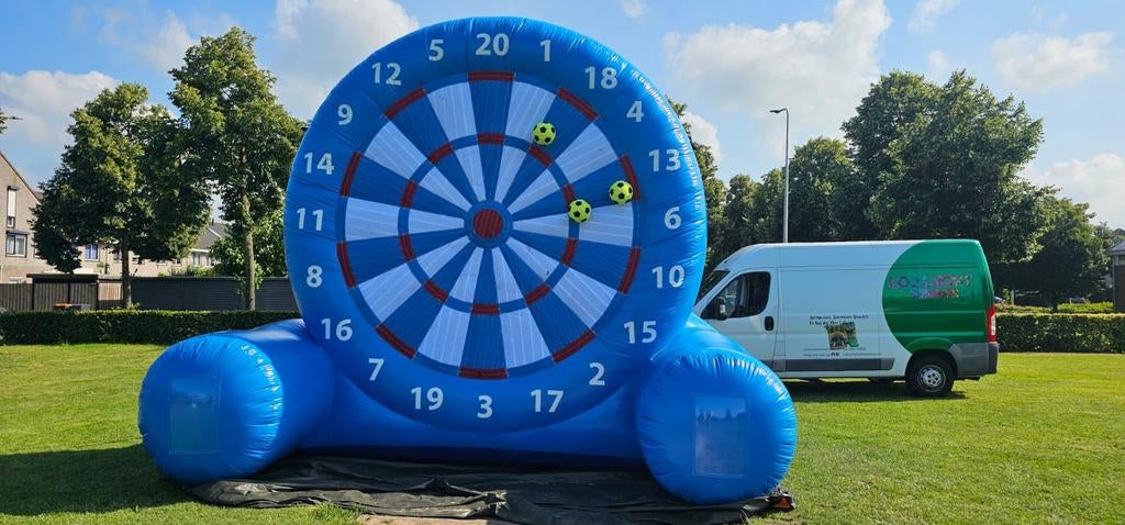 Voetbal dartbord te huur, Ophalen, Zo goed als nieuw, Verjaardag