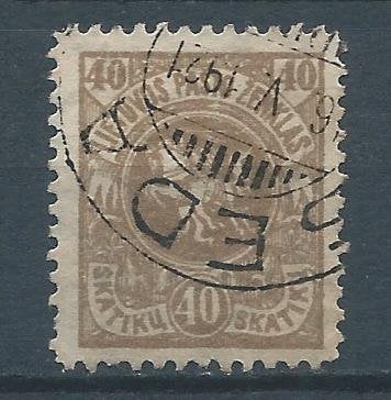 C772 - Baltische staten – Litouwen – MiNr 64XA (gestempeld), Ophalen of Verzenden, Overige landen, Gestempeld