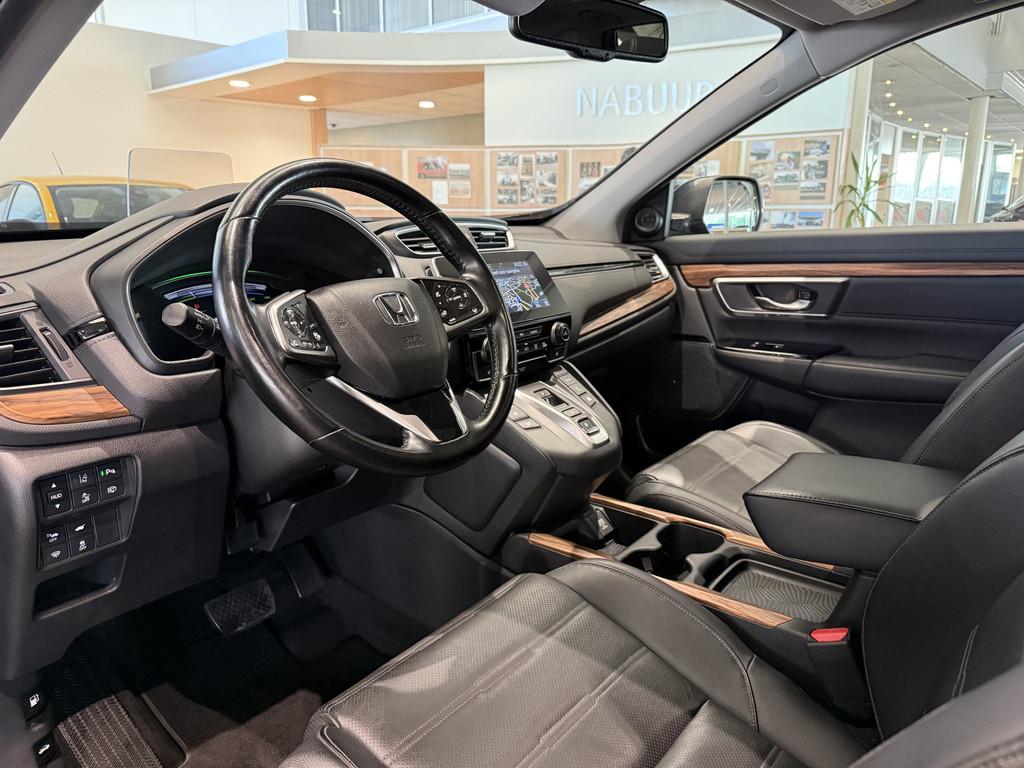Honda CR-V 2.0 Hybrid AWD Executive, Trekhaak, Camera, Pano,, Auto's, Honda, Automaat, 12 maanden, 4 cilinders, Blauw