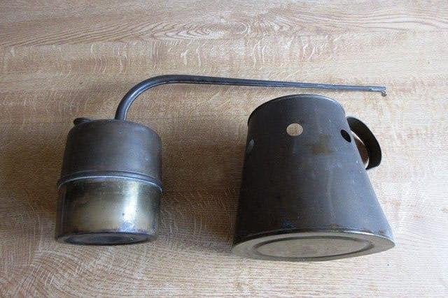 Kroepketel koper stoomketel antiek apotheek kroep bronchitis, Antiek en Kunst, Ophalen of Verzenden