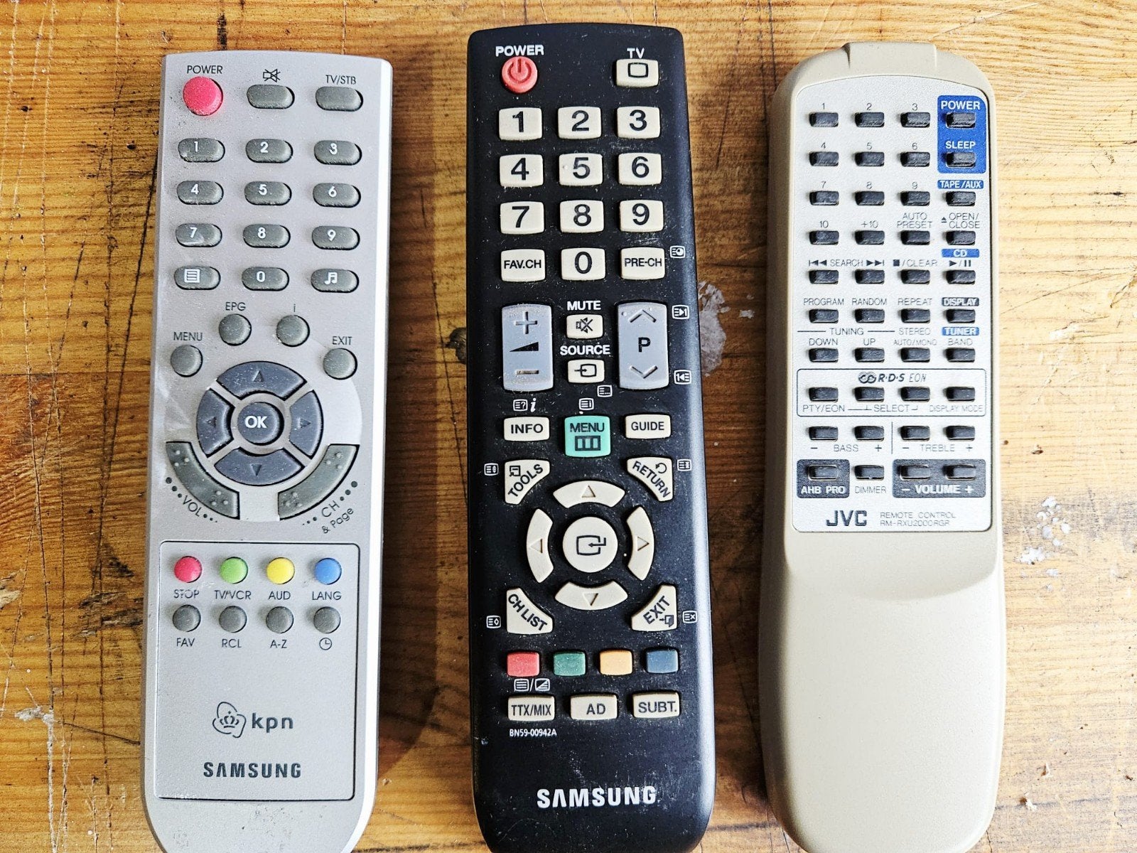Afstandsbediening / remote control JVC KPN SAMSUNG, Ophalen of Verzenden, Gebruikt, Origineel, Tv