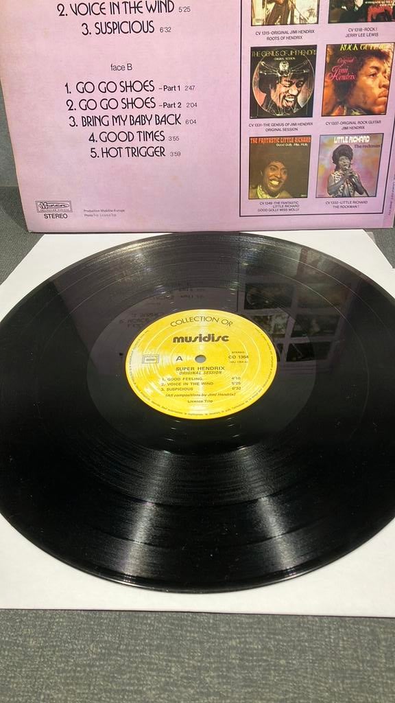 Jimi Hendrix — Super Hendrix, Ophalen of Verzenden, Zo goed als nieuw, 12 inch, Poprock