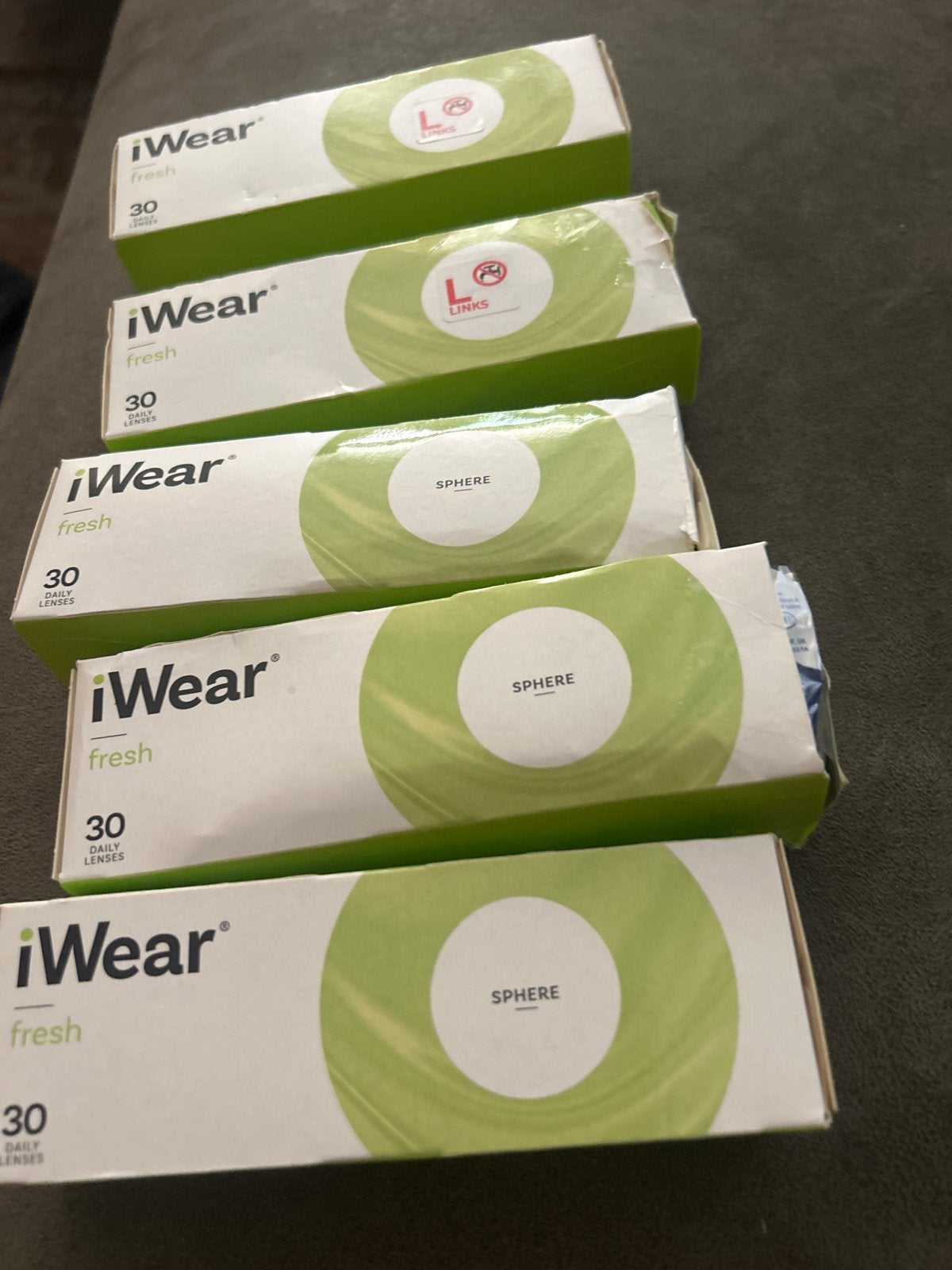 iWear Fresh daglenzen -6.00 (5 doosjes van 30 stuks), Ophalen of Verzenden, Nieuw, Overige kleuren, Overige merken