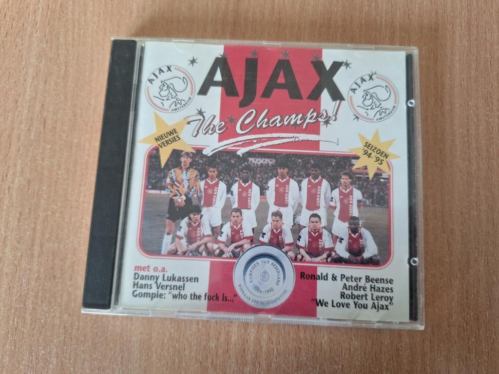 AJAX THE CHAMPS seizoen '94 - '95 cd, Ophalen of Verzenden, Zo goed als nieuw, Ajax, Overige typen