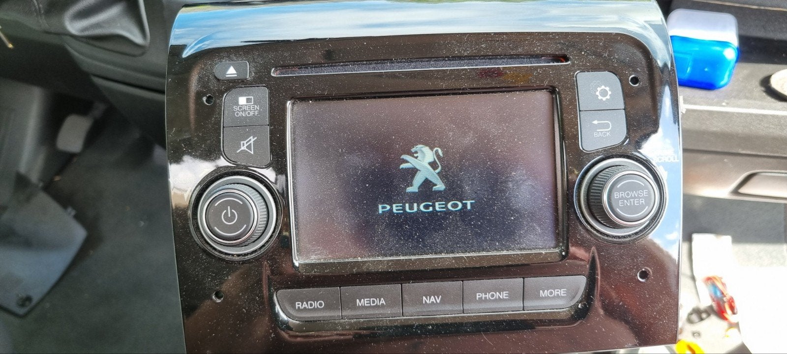 PEUGEOT Boxer VP250NAV radio navigatie CD-speler, Ophalen of Verzenden