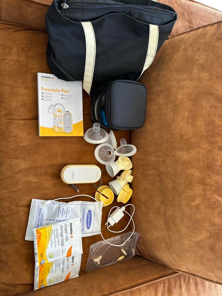 Medela Freestyle Flex Dubbele Elektrische Borstkolf, Ophalen, Zo goed als nieuw