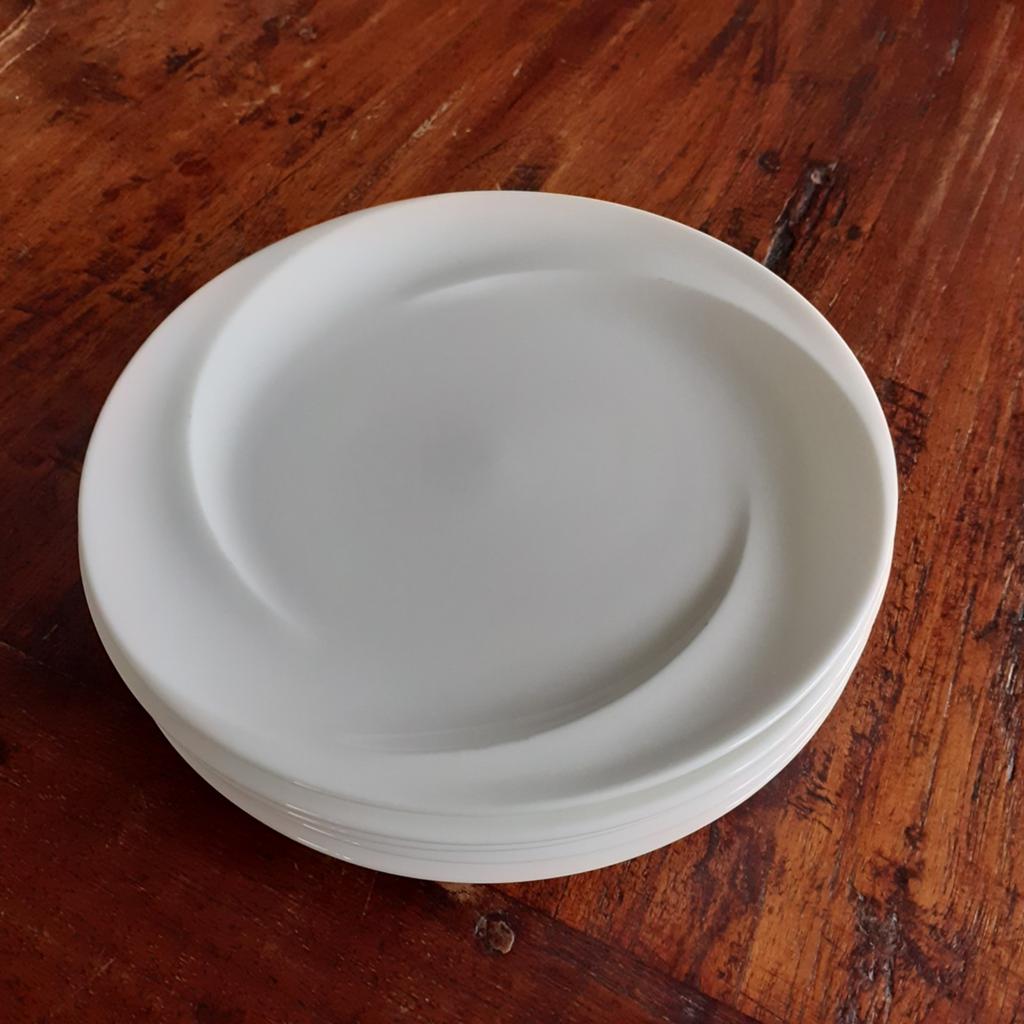 Wedgwood SOLAR Bone China  Gebaksbordjes Ø 15½ cm, Gebruikt, Ophalen of Verzenden, Bord(en), Wedgwood