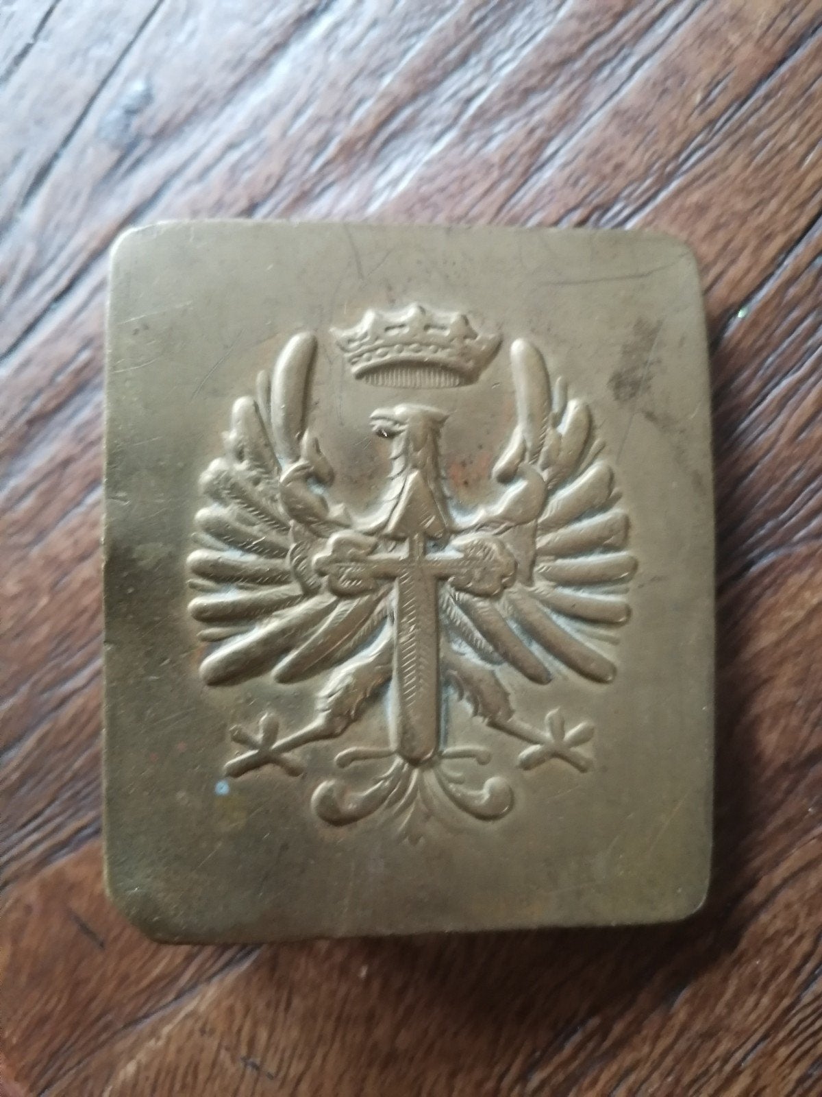 Spaanse gesp Franco periode - Militaria, Verzamelen, Militaria | Algemeen, Ophalen of Verzenden, Landmacht, Overige gebieden, Overige typen
