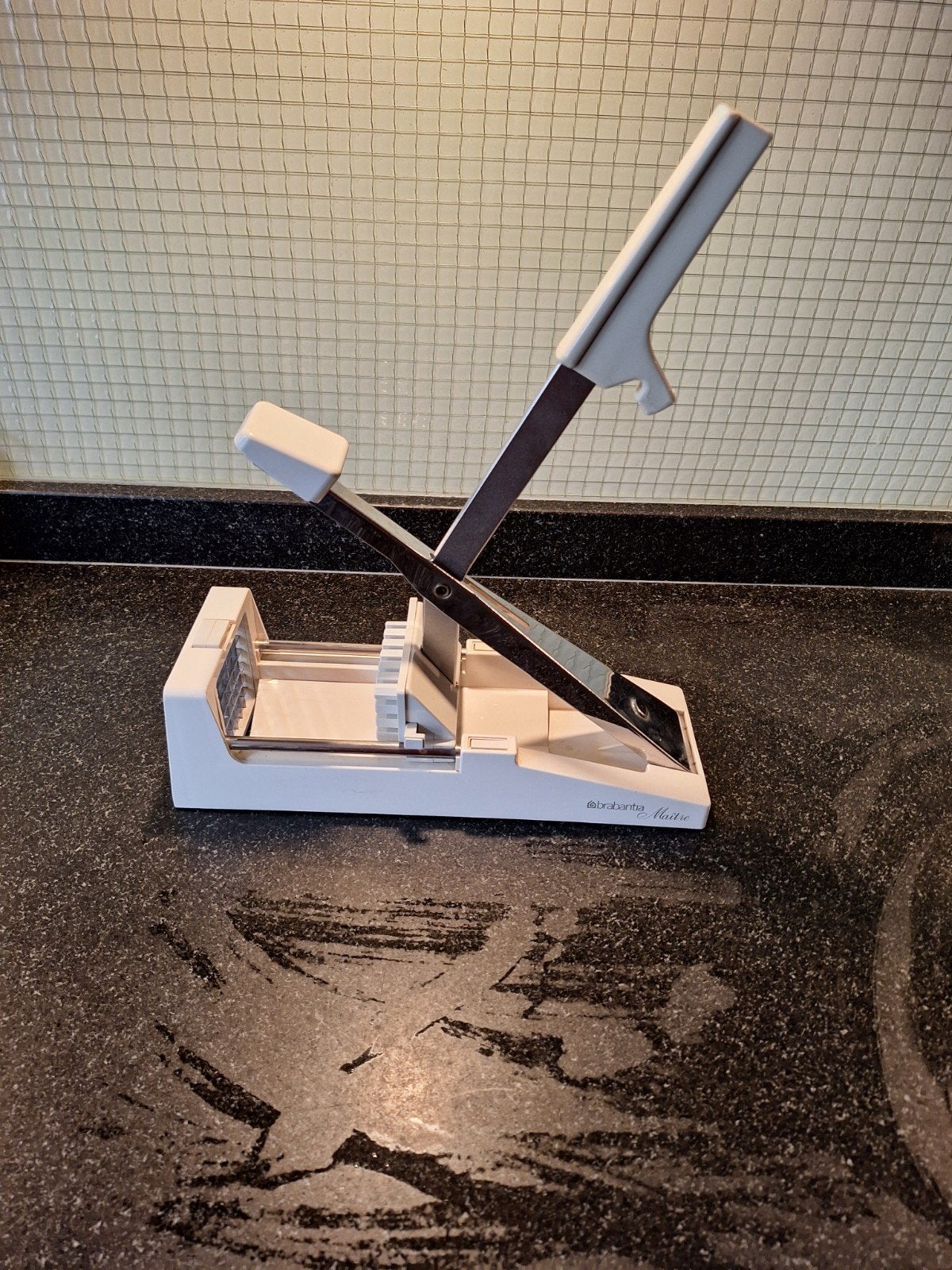 Brabantia Maître frites snijder frietsnijder, Overige typen, Ophalen of Verzenden, Zo goed als nieuw, Metaal