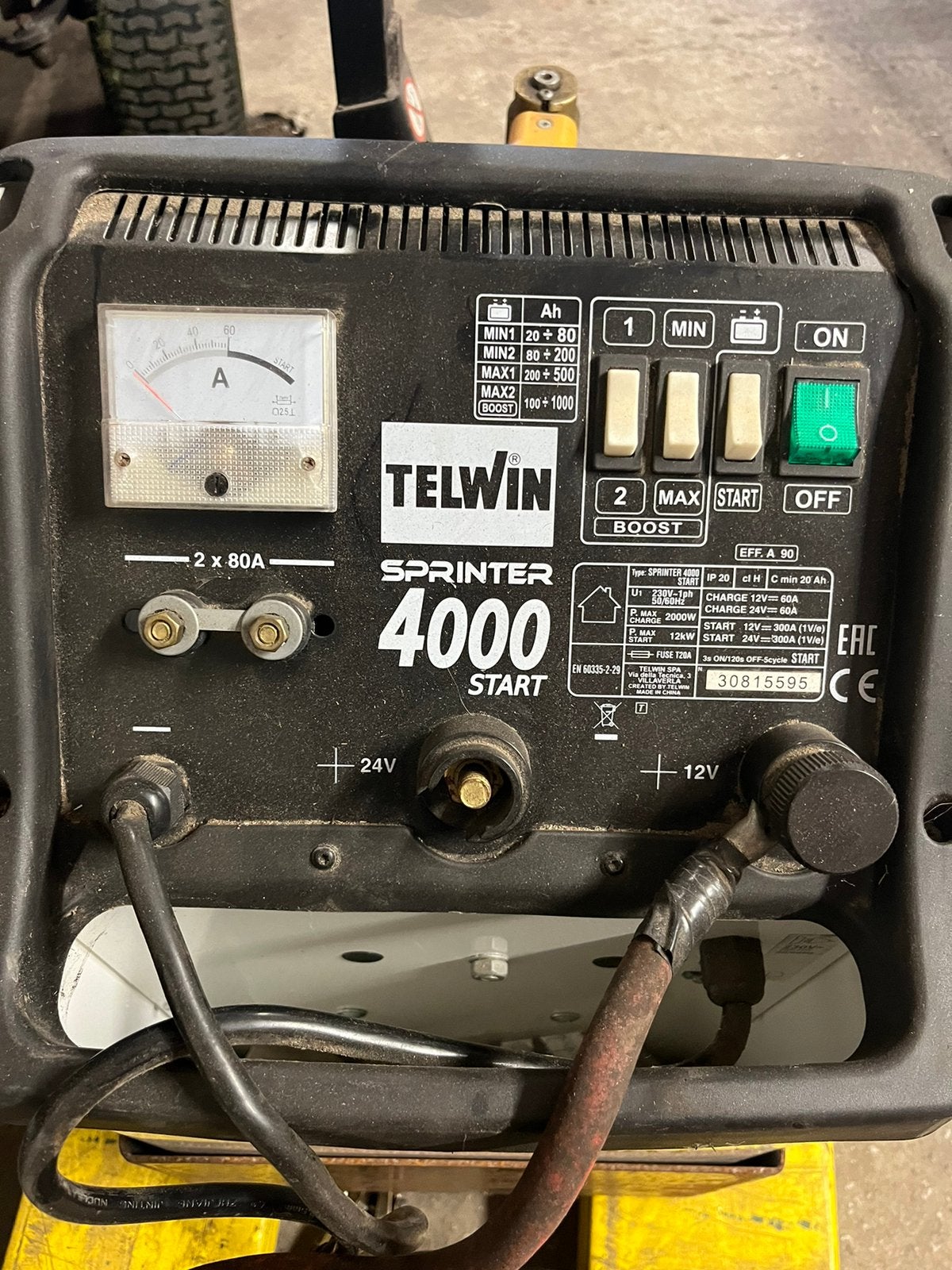 Acculader Telwin Sprinter 4000 230v., Ophalen
