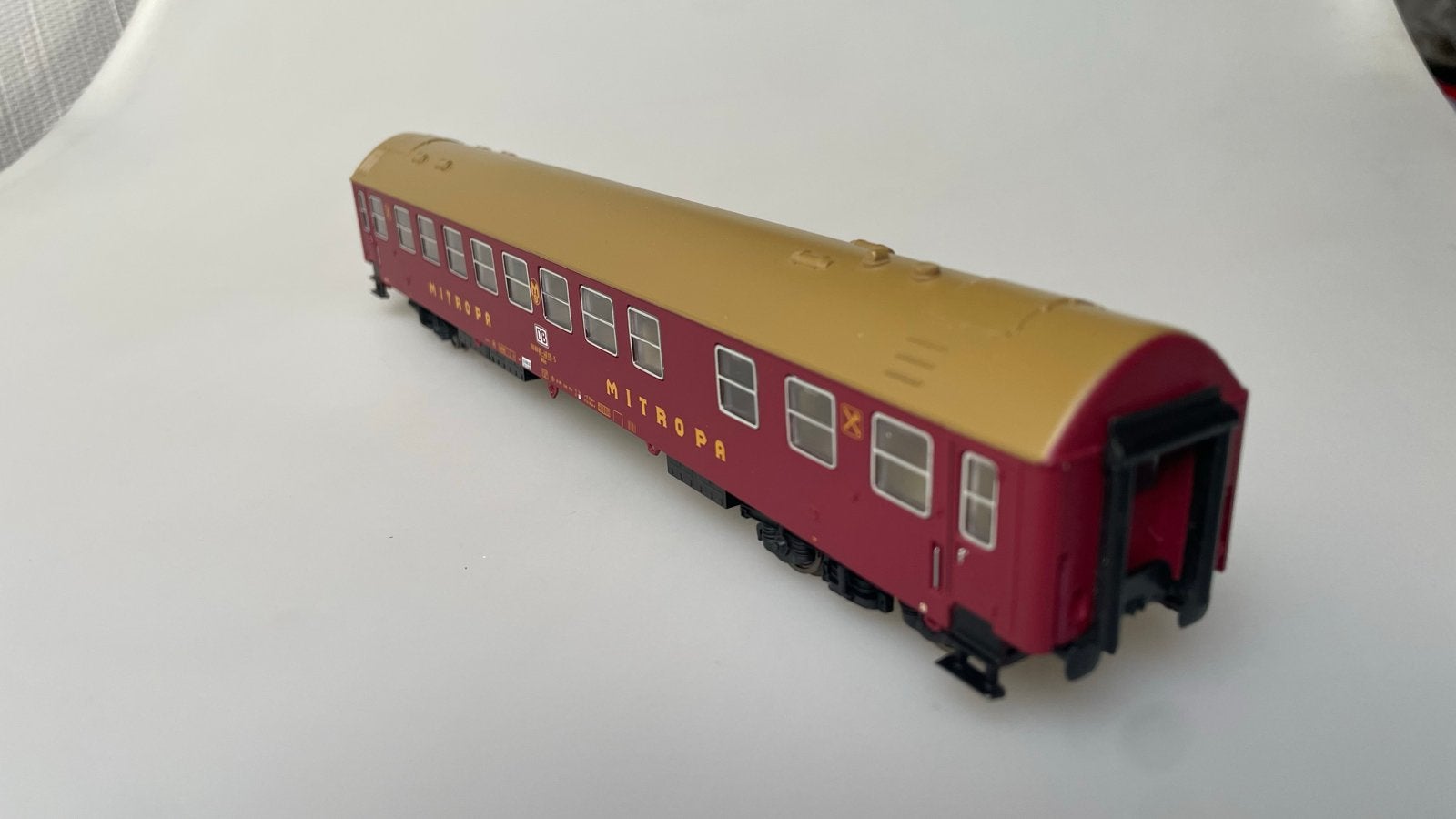 Sachsenmodelle 14459 Mitropa DB, Overige merken, Gelijkstroom, Wagon, Ophalen of Verzenden