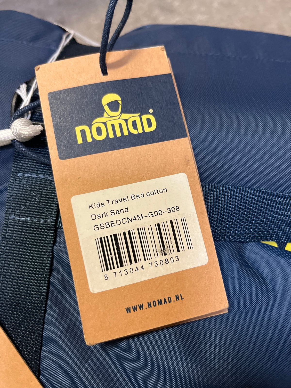Nieuw Nomad Kids Travel Bed Cotton - Dark Sand, Ophalen of Verzenden, Nieuw, Overige