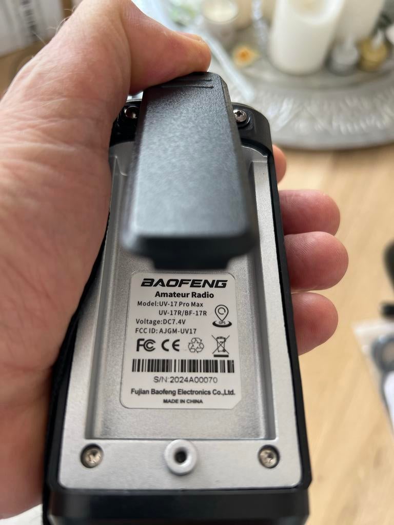 Nieuwe Baofeng UV-17 Pro Max Portofoon met Programmeerkabel, 5 tot 15 km, Nieuw, Ophalen of Verzenden, Portofoon of Walkie-talkie