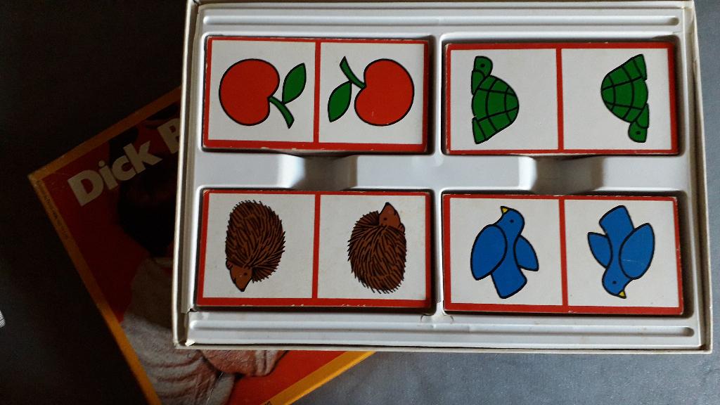 Vintage Dick Bruna Domino spel. Ravensburger. 1975. 5,00, Ophalen of Verzenden, Gebruikt, Puzzelen
