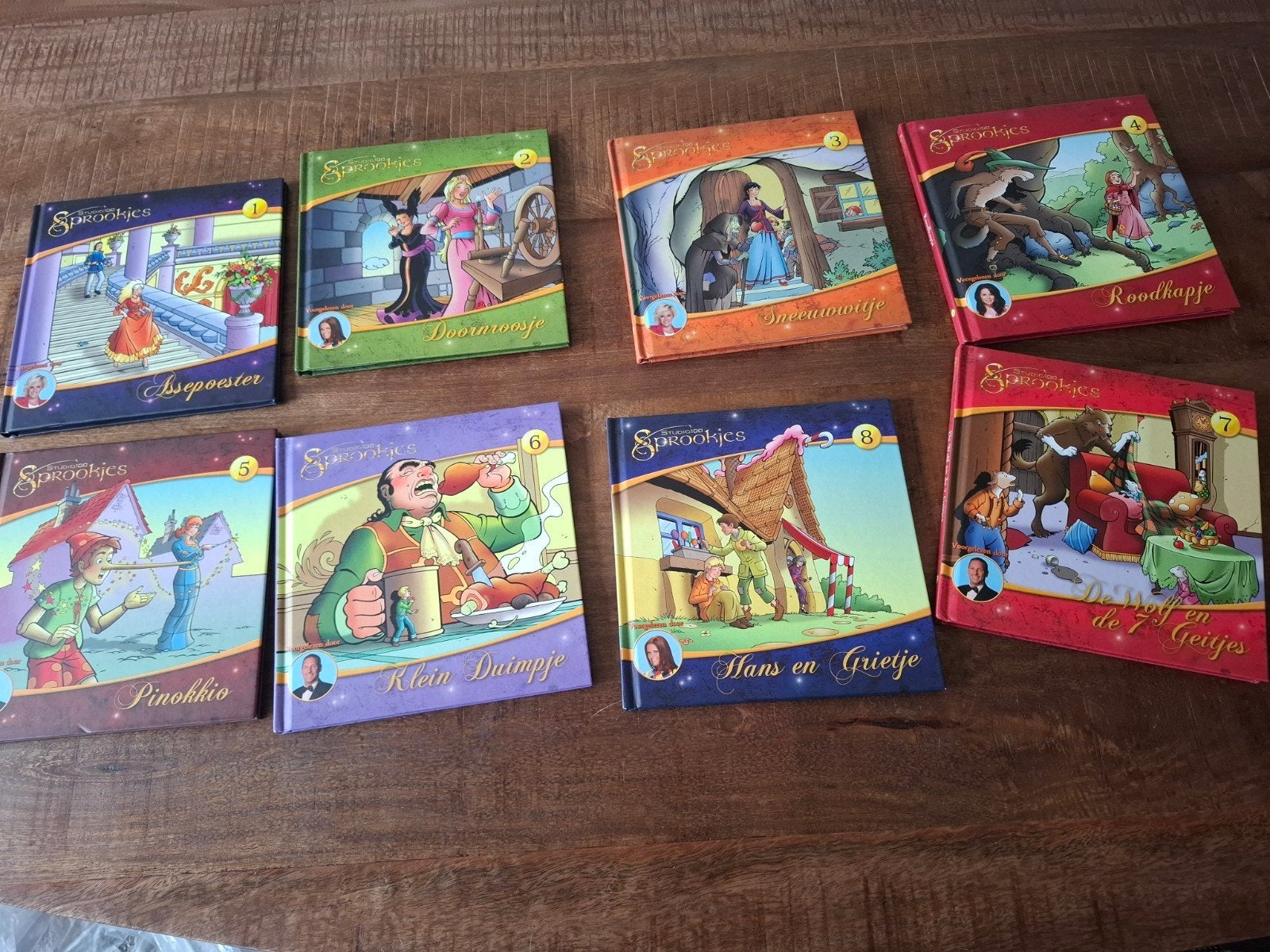Sprookjesboeken samen €4, Boeken, Sprookjes en Fabels, Ophalen of Verzenden, Zo goed als nieuw