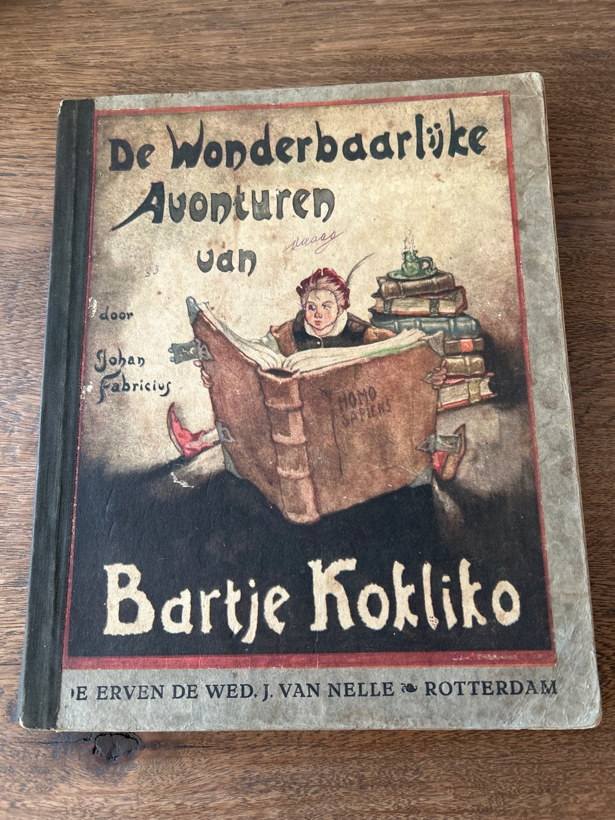De Wonderbaarlijke Avonturen van Bartje Kokliko - 1930, Boeken, Ophalen of Verzenden, Gelezen, Fictie algemeen