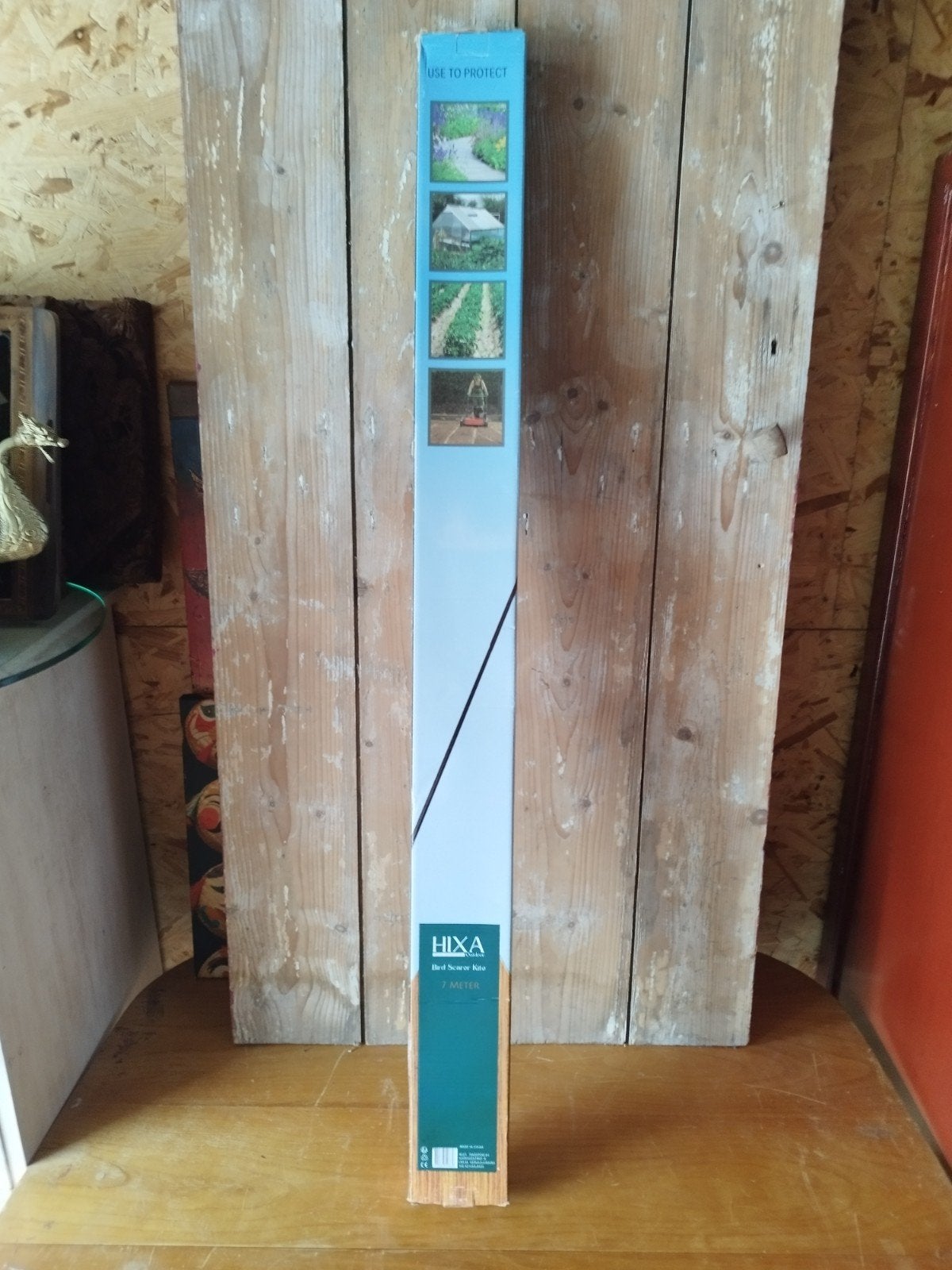 Tuin volkstuin vogel verjagen 7 meter uitschuifbaar nieuw, Ophalen of Verzenden, Nieuw, 200 cm of meer, 150 tot 200 cm