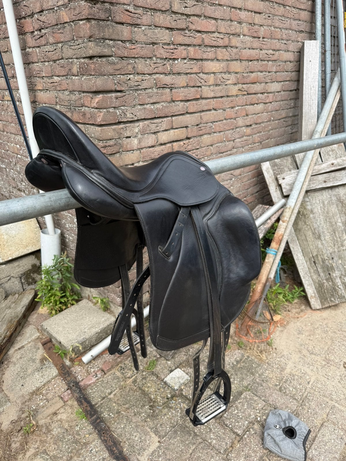 Foto 3 van cavaletti dressuurzadel 17,5 inch