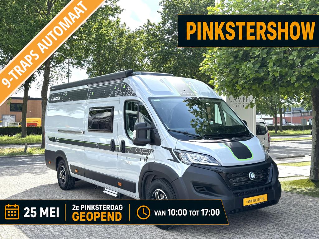 Chausson Sport Line 690 9-TRAPS AUTOMAAT HEFBED FIAT 8 180PK, Automaat, Fiat, Diesel, Tot en met 3