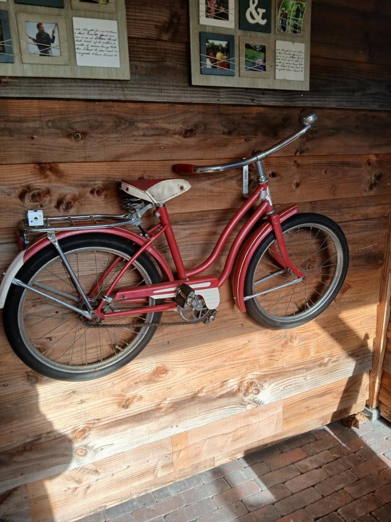 Retro Velamos fietsje uit 1974, Ophalen