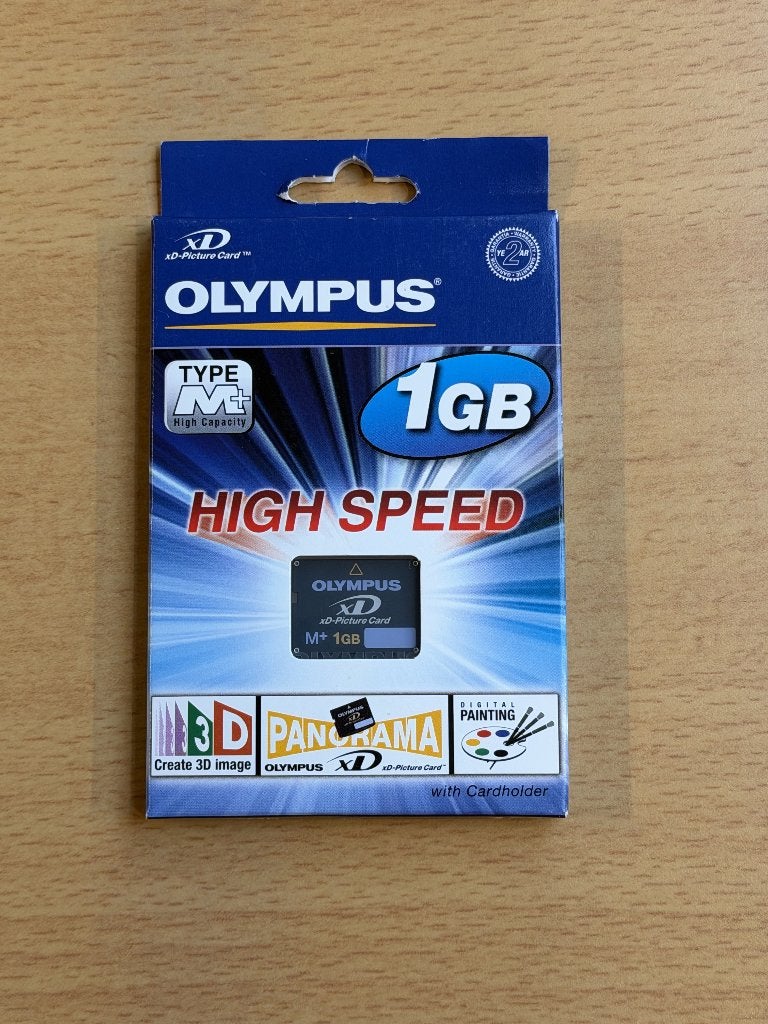 memorycard Olympus XD Picture Card M+ 1GB NIEUW, Audio, Tv en Foto, XD, Nieuw, Fotocamera, Minder dan 2 GB