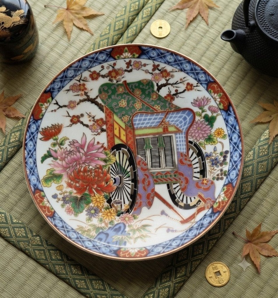 Japans Imari Porselein sierbordje van Toyo Eiwa Kinsei, Verzenden