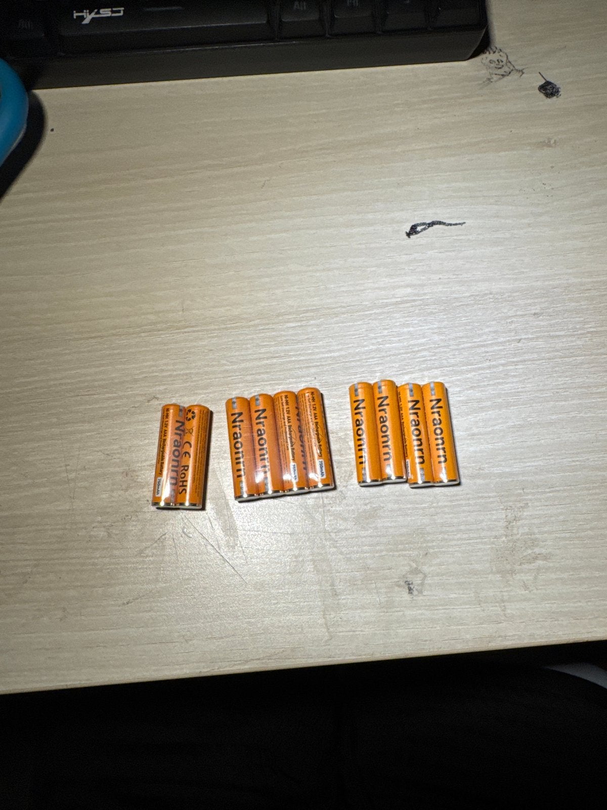 Oplaadbare AAA NI-MH Batterijen - Set van 10, Audio, Tv en Foto, Accu's en Batterijen, Ophalen of Verzenden, Nieuw, Oplaadbaar