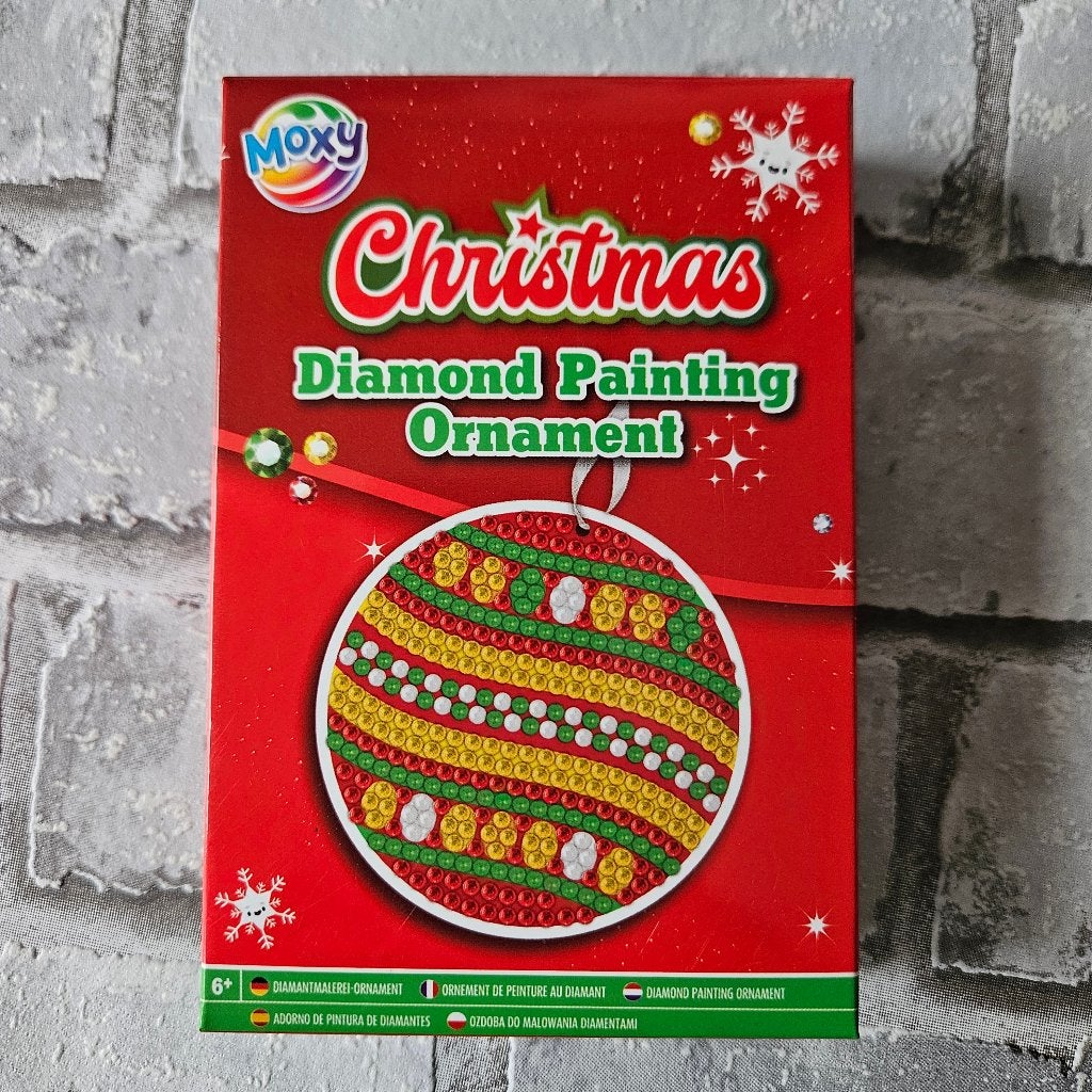 Diamond painting kerstornament kerstbel Zelf maken DIY Kit, D, Nieuw, Ophalen of Verzenden, D