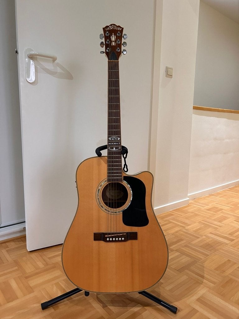 Washburn WD125SCENK – 125th Anniversary Edition (Solid Top), Ophalen, Zo goed als nieuw, Western- of Steelstringgitaar