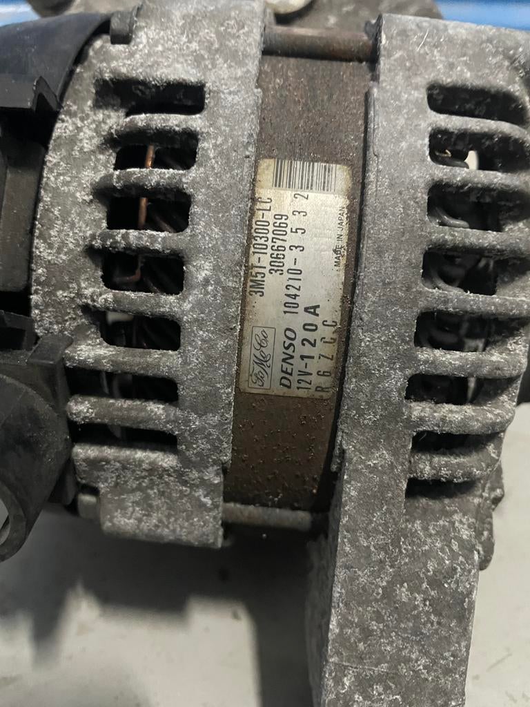 Ford Focus C-Max Dynamo 3M5T-10300-LC DENSO, Ophalen of Verzenden, Gebruikt, Ford