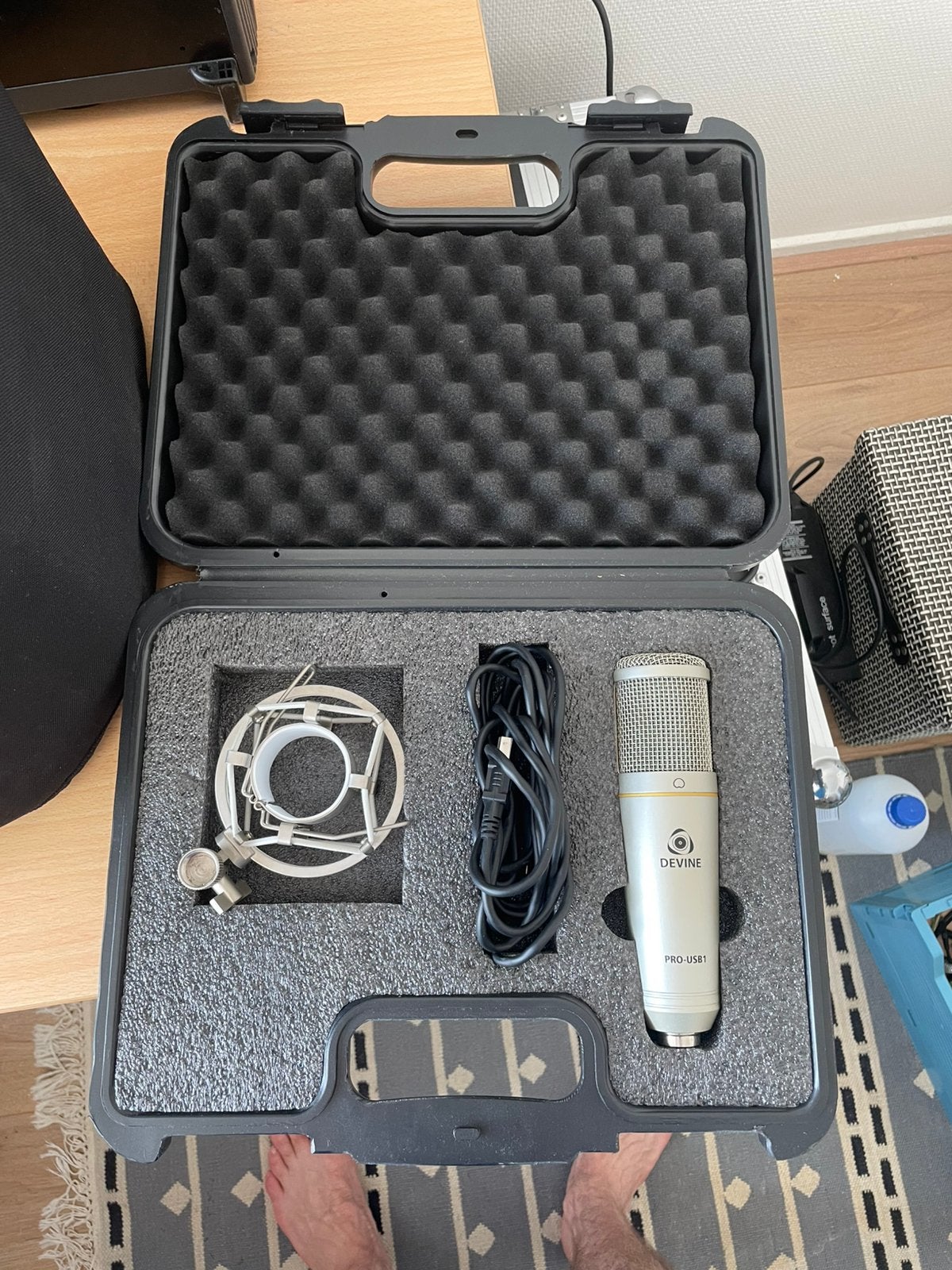 Devine Pro usb Microfoon, Ophalen, Zo goed als nieuw