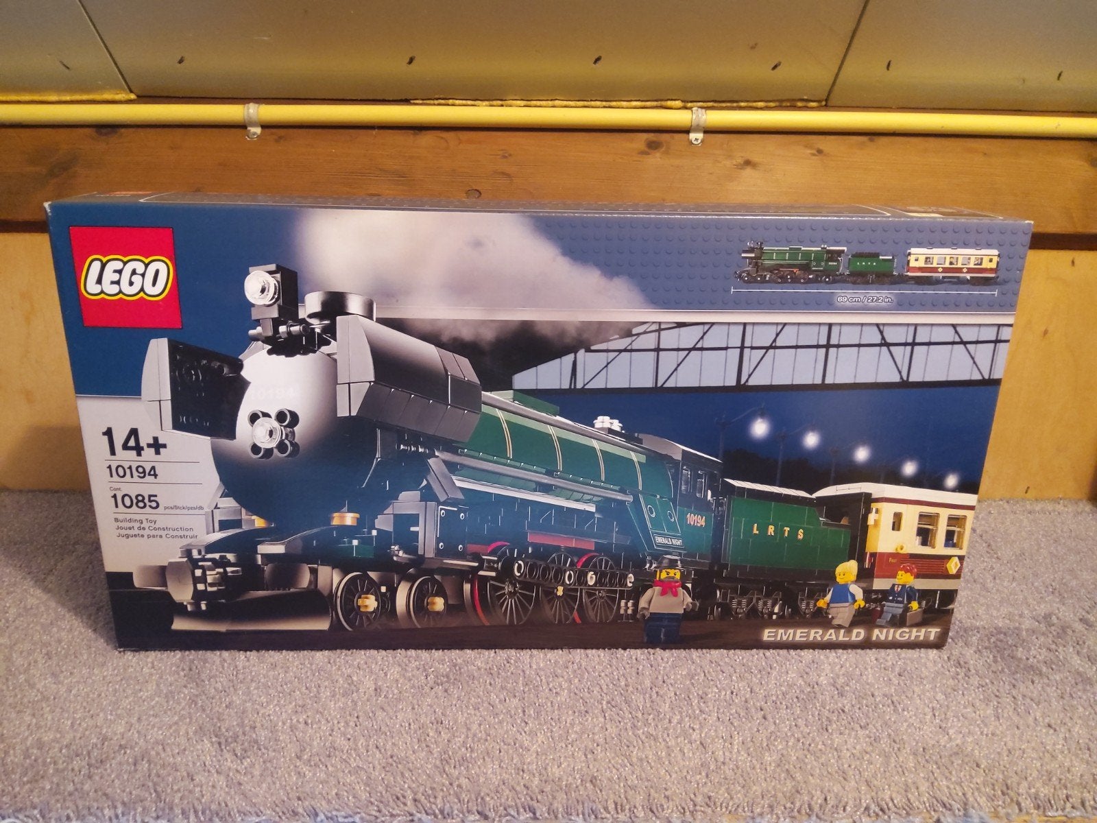 LEGO Emerald Night Train 10194, Overige thema's, Nieuw, Ophalen of Verzenden, Complete set