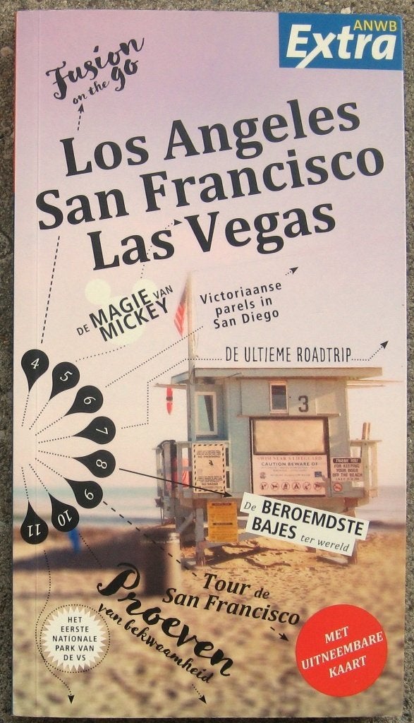 Los Angeles, San Francisco & Las Vegas (USA) - ANWB-Extra, Boeken, Reisgidsen, Ophalen of Verzenden, Zo goed als nieuw, Reisgids of -boek