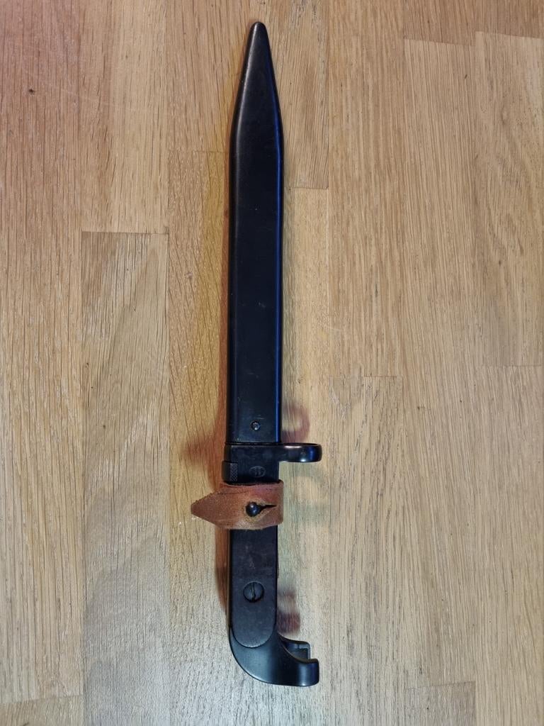 Poolse AK47 bajonet, Ophalen of Verzenden, Landmacht, Overige gebieden, Mes of Dolk