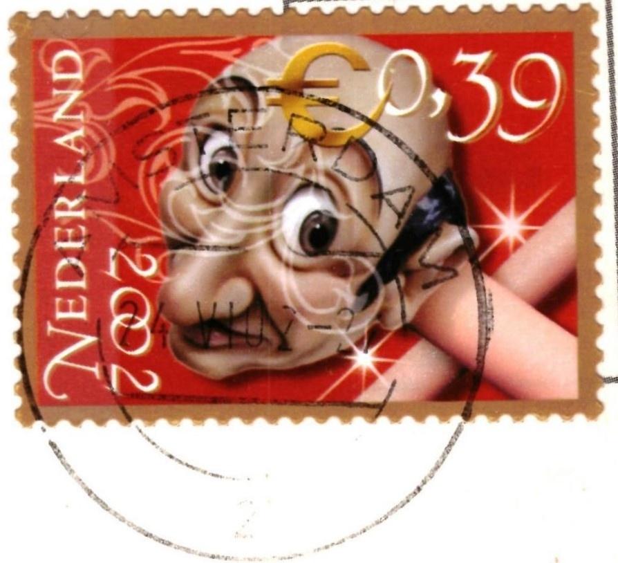 988055 Haarlem NH 80+ _Gelopen met mooie zegel Efteling, Verzamelen, Ansichtkaarten | Nederland, Ophalen of Verzenden, 1980 tot heden