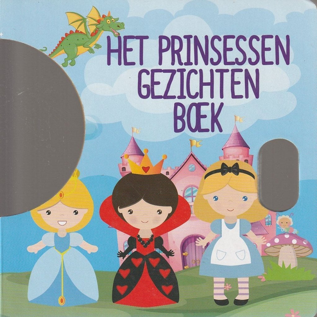 Het Prinsessen Gezichten Boek, Boeken, Kinderboeken | Kleuters, Zo goed als nieuw, Fictie algemeen, Jongen of Meisje, Ophalen of Verzenden