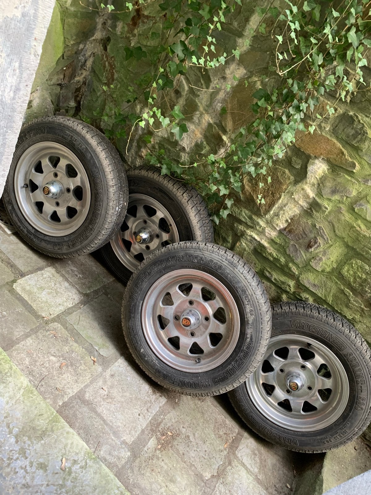 Lichtgewicht gesmede aluminium sportvelgen voor Porsche 914, Ophalen