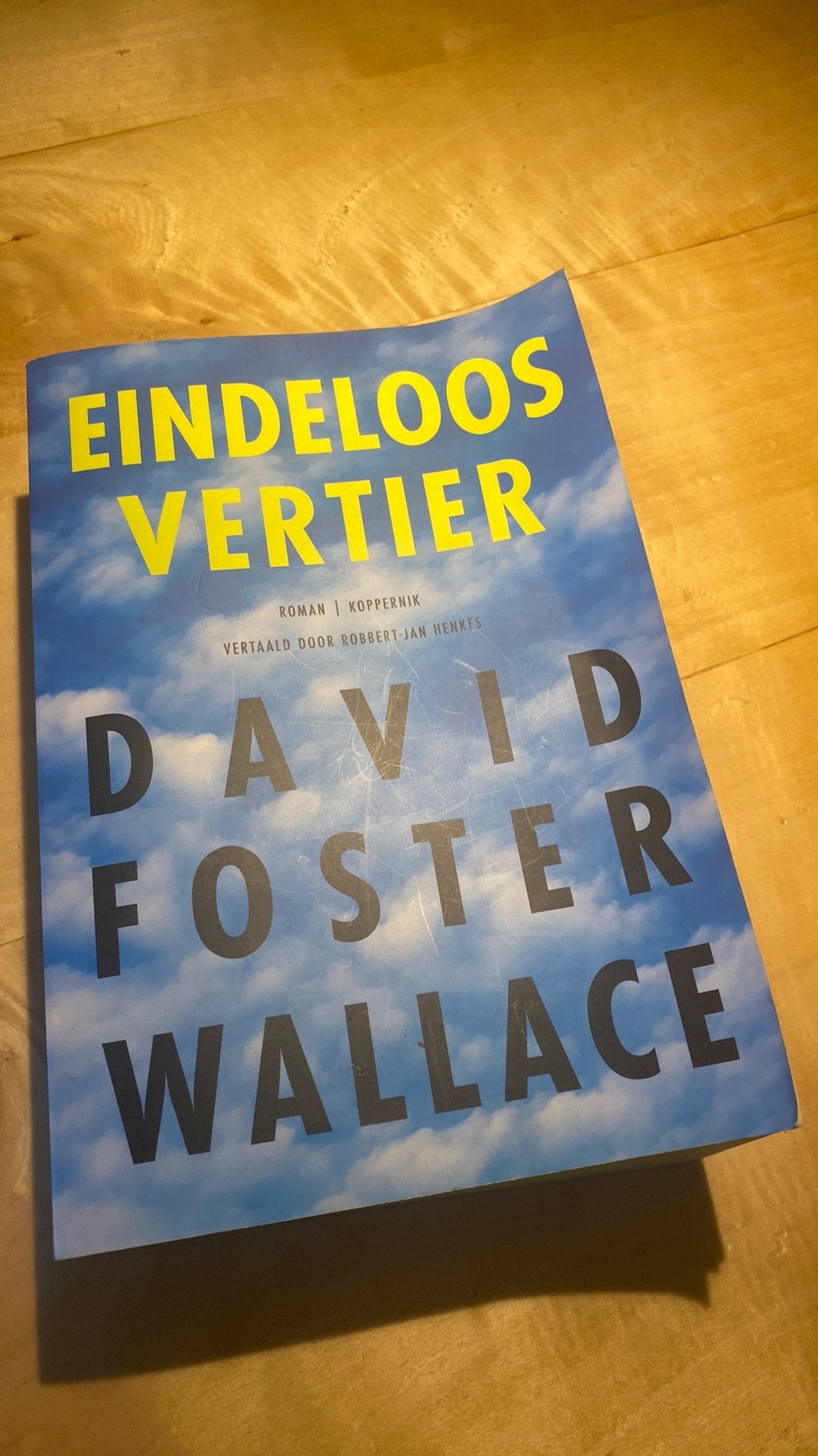David Foster Wallace - Eindeloos vertier, Gelezen, Ophalen of Verzenden, Nederland, David Foster Wallace