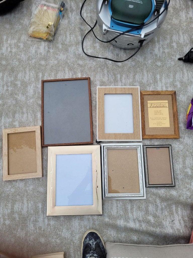 Verschillende fotolijstjes, Ophalen of Verzenden, Zo goed als nieuw, Standaard fotolijst