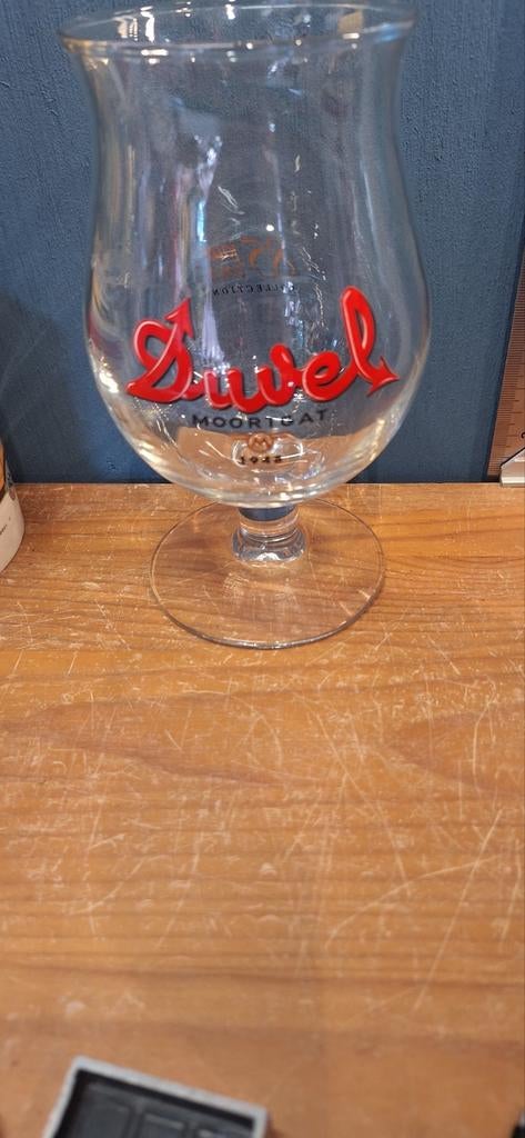 Duvel Moorgat glas dubbeldruk 85 jaar ans collection (4925), Verzamelen, Biermerken, Ophalen of Verzenden, Zo goed als nieuw, Glas of Glazen