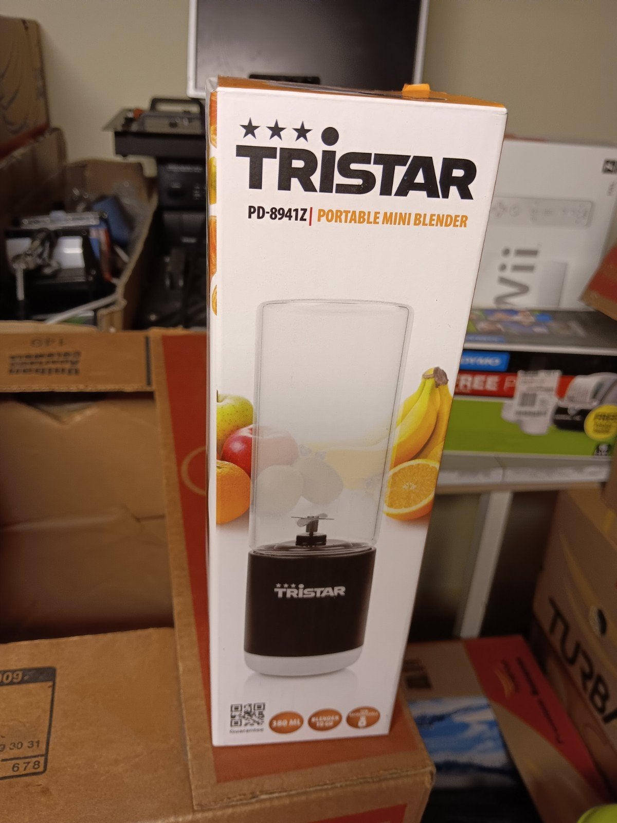 Tristar PD-8941Z Draagbare Mini Blender - Nieuw in doos, Blender to go, Tristar, Onbekend, Nieuw